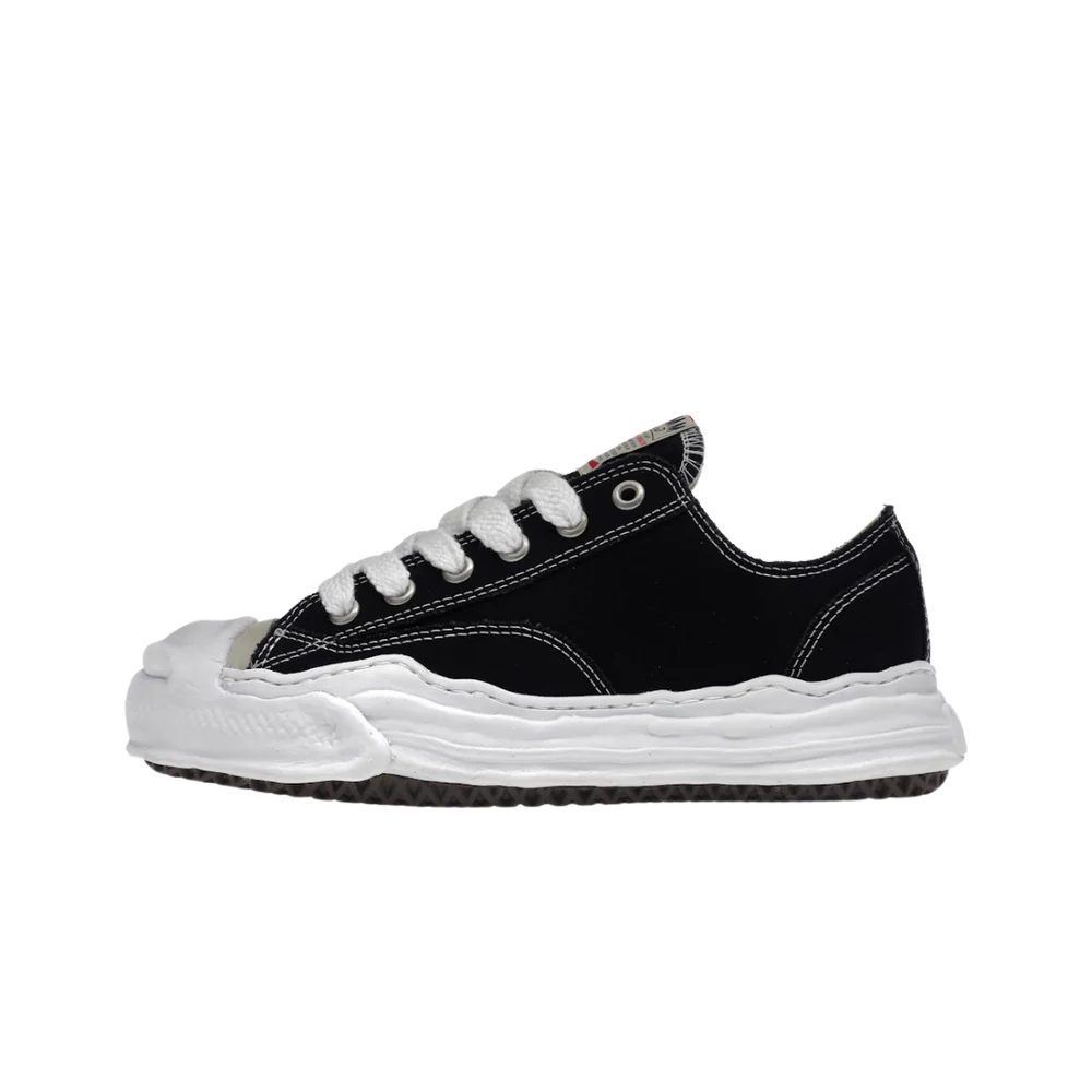 Maison Miharas Yasuhiro Hank Sole Canvas Low Black