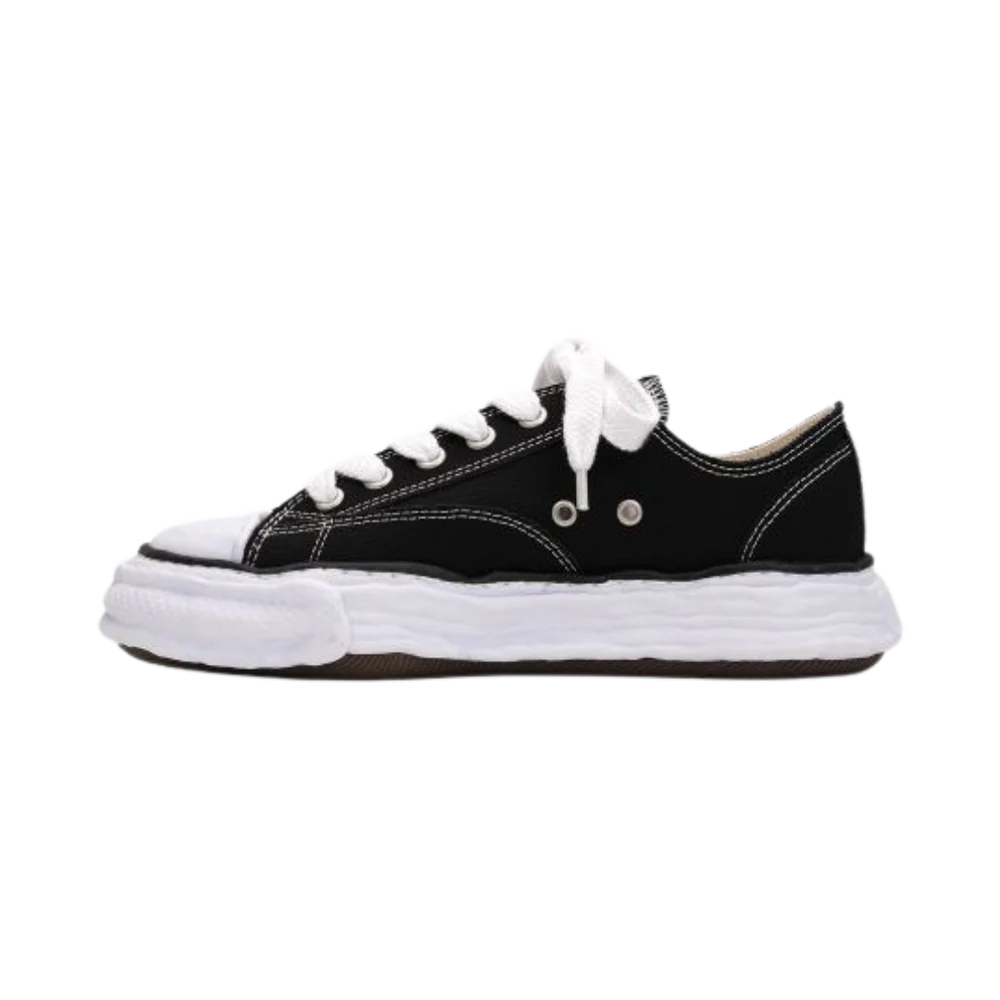Maison Mihara Yasuhiro Peterson OG Sole Canvas Low Black