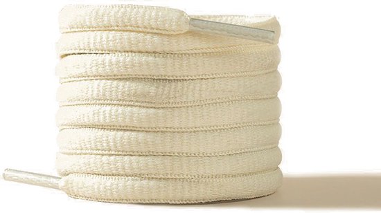 Schoenveters ovaal beige