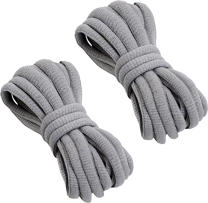 Shoelaces oval gray