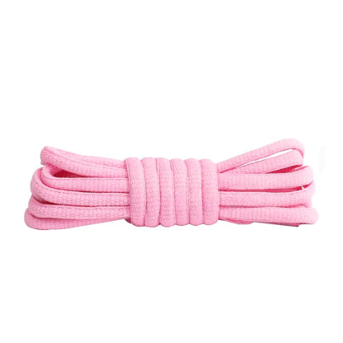 Schoenveters ovaal roze
