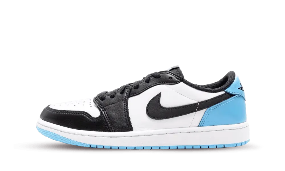 Jordan 1 Retro Low OG Black Dark Powder Blue