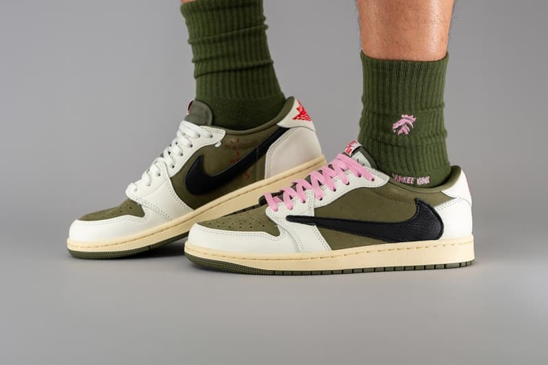 jordan 1 low travis scott medium olive