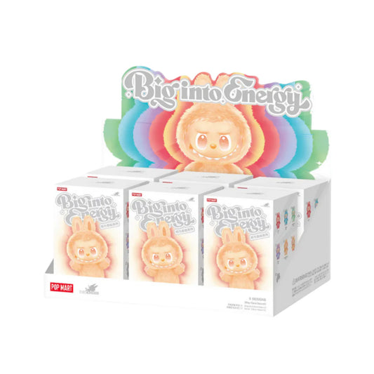 Pop Mart Labubu The Monsters Big into Energy Series Vinyl Plush Pendant Sealed Case (6 Blind Box)