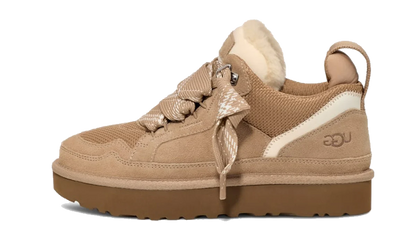 UGG Lowmel Sand Beige Brown Suede